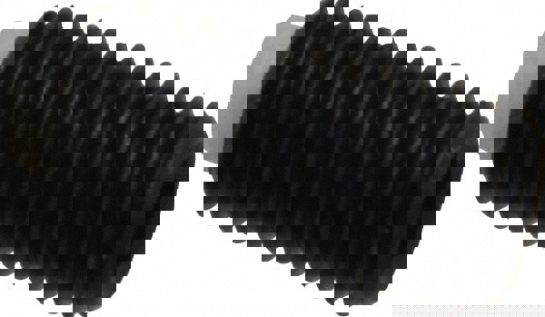 Set Screw: M8 x 1.25 x 16 mm, Soft Tip Point, Steel, Grade 5.8